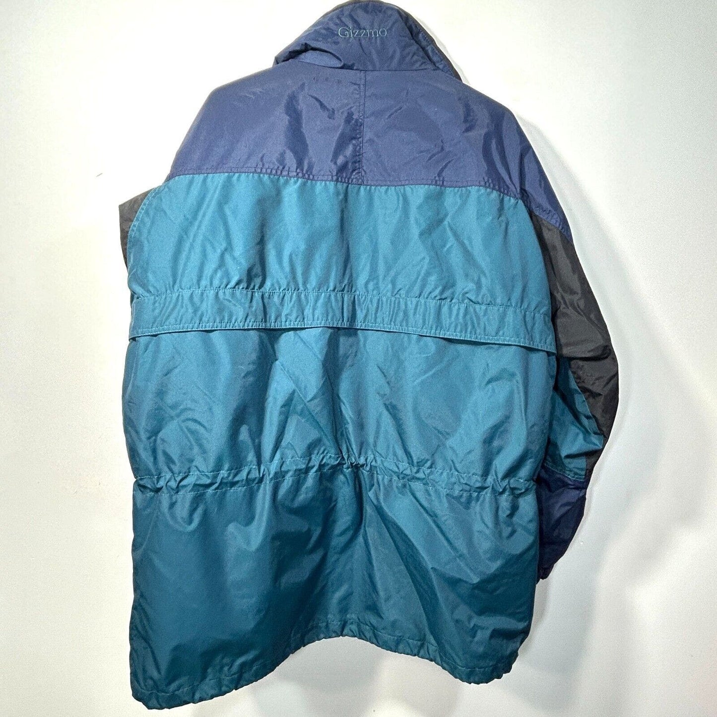 Vintage COLUMBIA Ski Jacket Gizzmo Mens L 2-In-1 Full Zip 2 pc SET Blue Teal