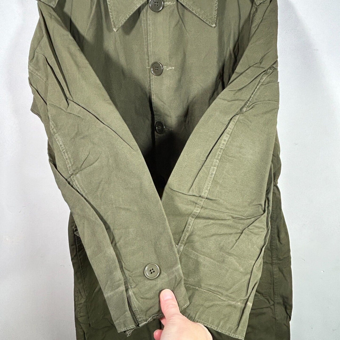 Vintage M-51 Parka Coat Mens XL Army Norwegian Military Jacket Haeren 60's