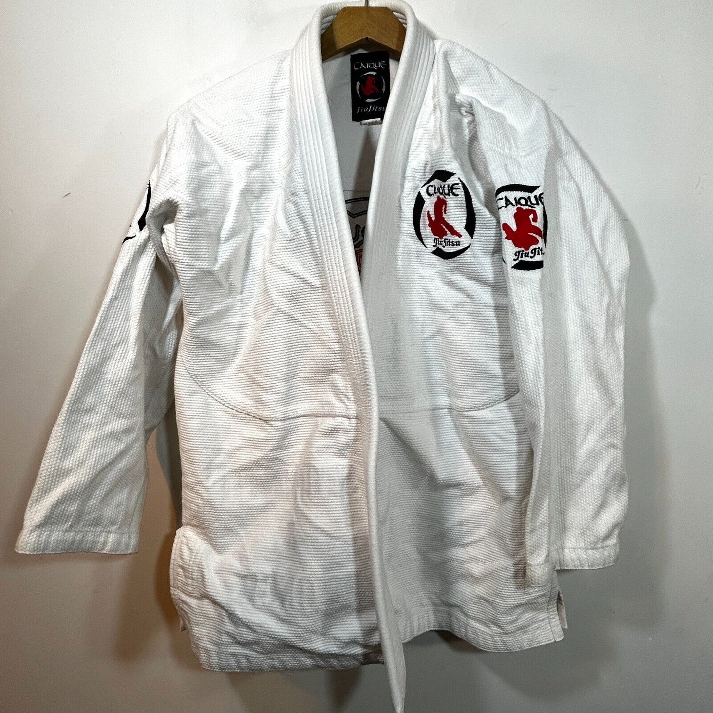 Caique Gi A1 Jiu Jitsu Kimono Top Bottom Belt Martial Arts White Set