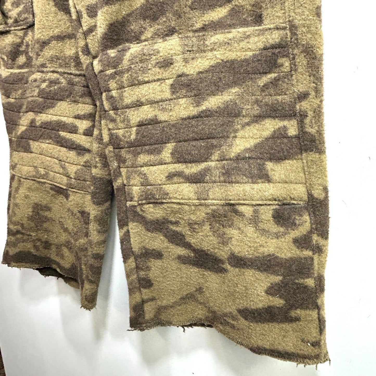 Vintage Columbia Gallatin Range Pants 42 X 25 Wool Blend Camo Hunt Cargo