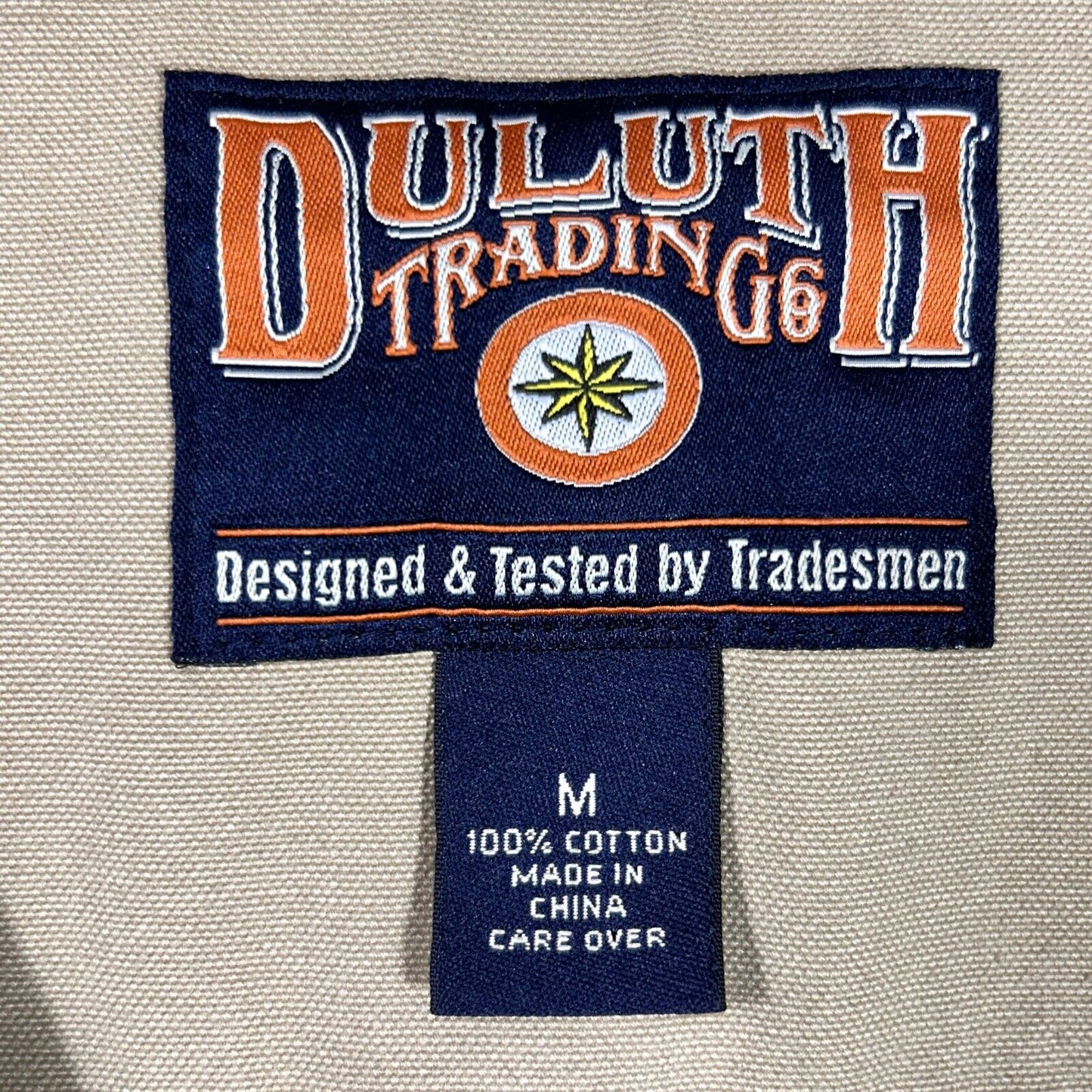 Duluth Trading Outdoor Cotton Canvas Vest Mens M Fishing Utility Pockets