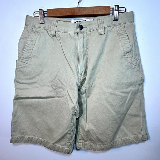 Mountain Khakis Mens 30x9 Shorts MK Broadway Fit Casual Cotton Khaki Wyoming