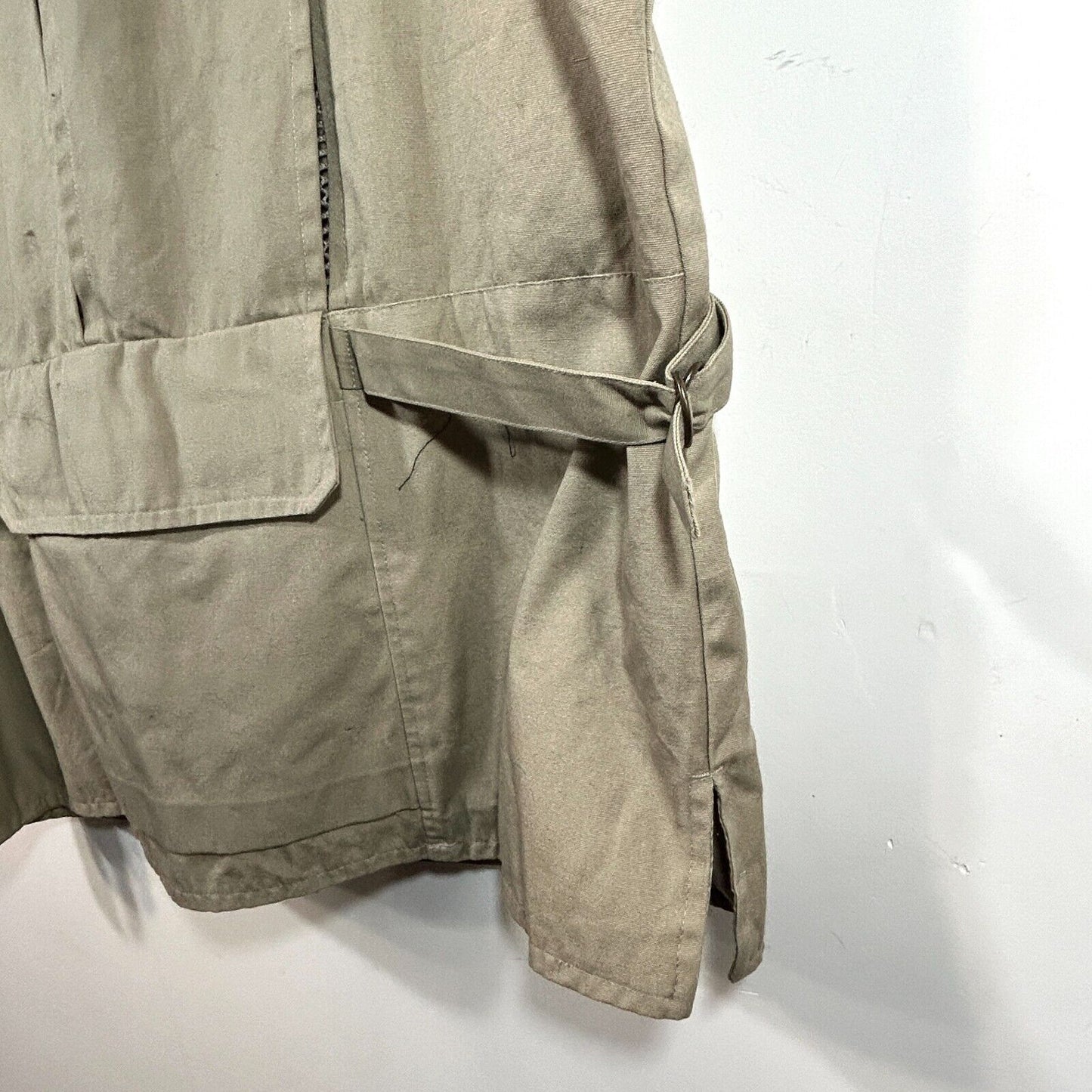 MENS Field & Stream Safari VEST Travel Fly Fishing Hiking ZIP Pockets VENTED XL