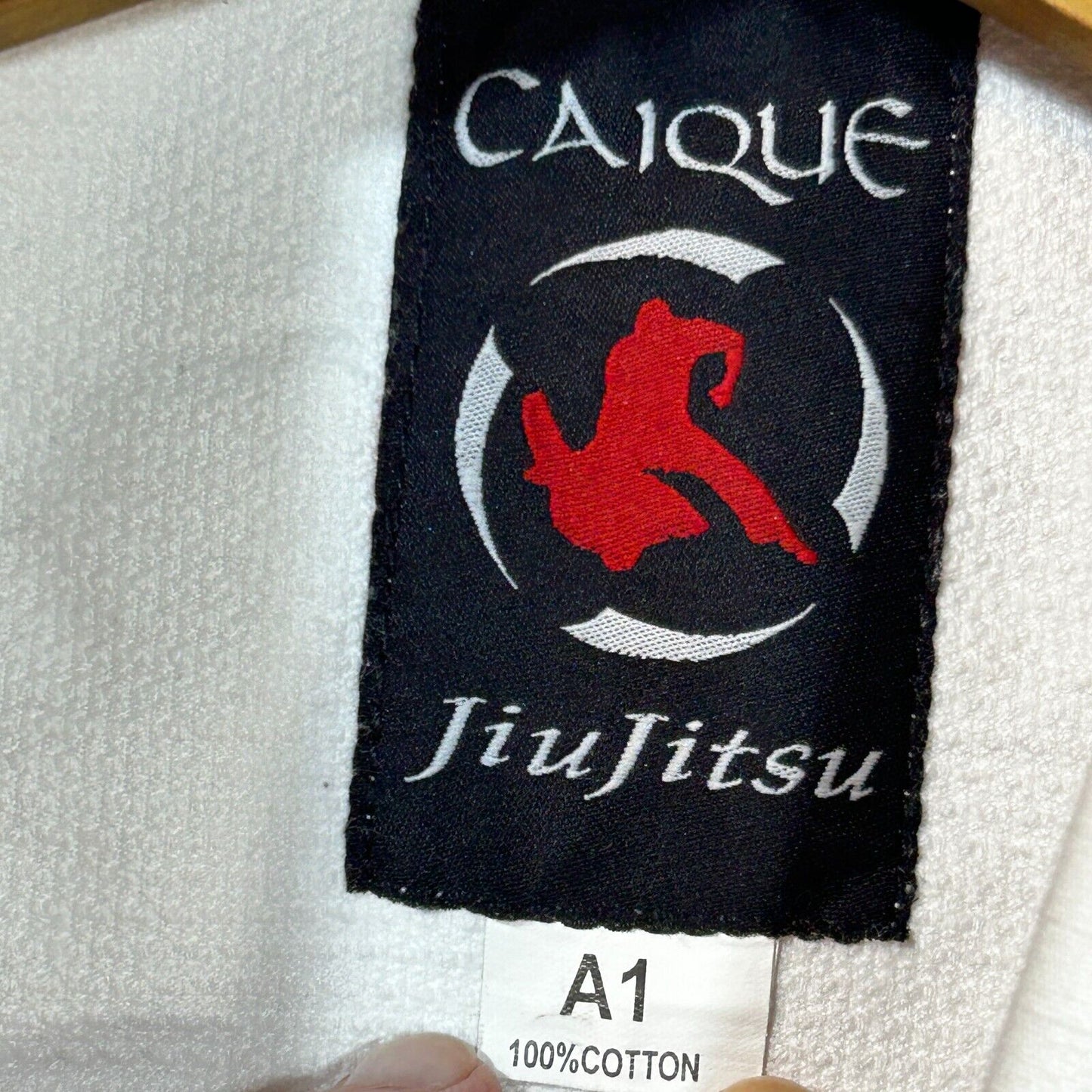 Caique Gi A1 Jiu Jitsu Kimono Top Bottom Belt Martial Arts White Set