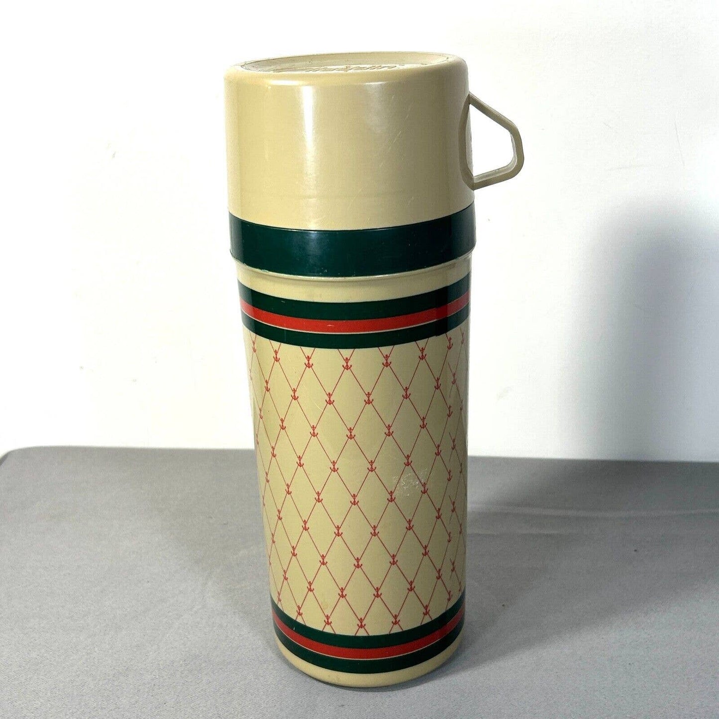 Vintage Aladdin Insulated Thermos Bottle Design Rare 1qt Made in USA