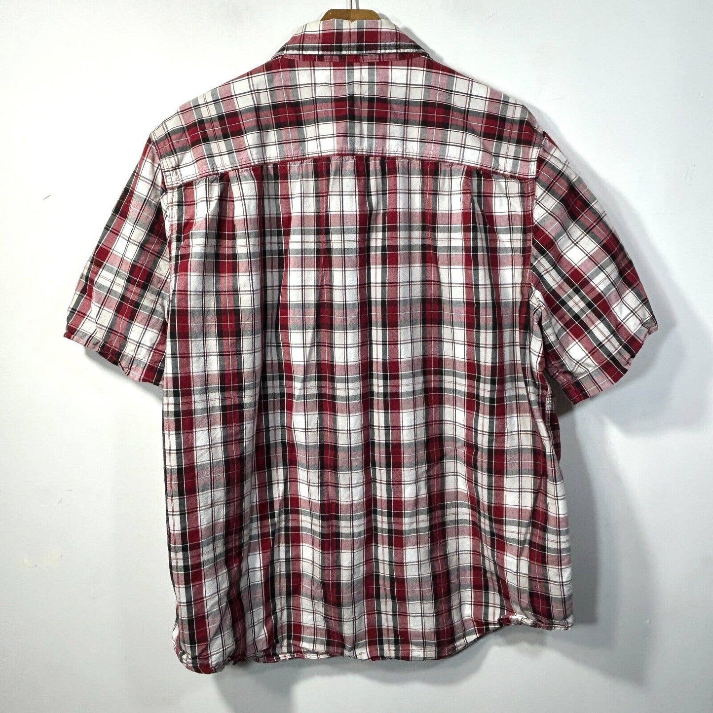 Carhartt Shirt Mens XL Regular Fort Plaid Workwear Short Sleeve 101961 608